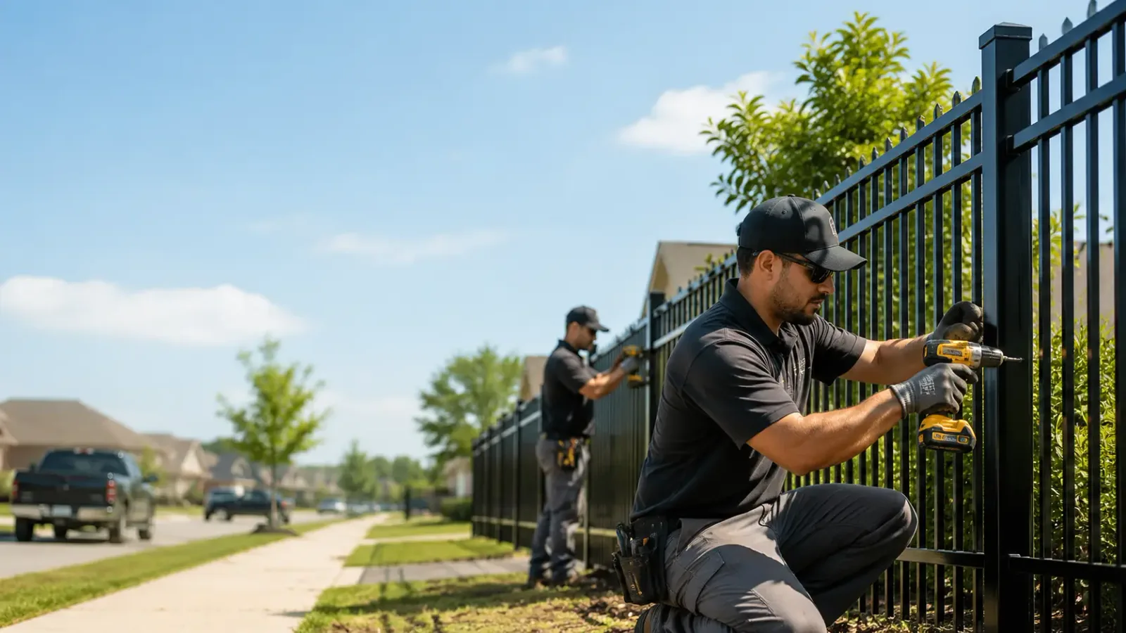 Metal Fence Installation in Mccomb, MS